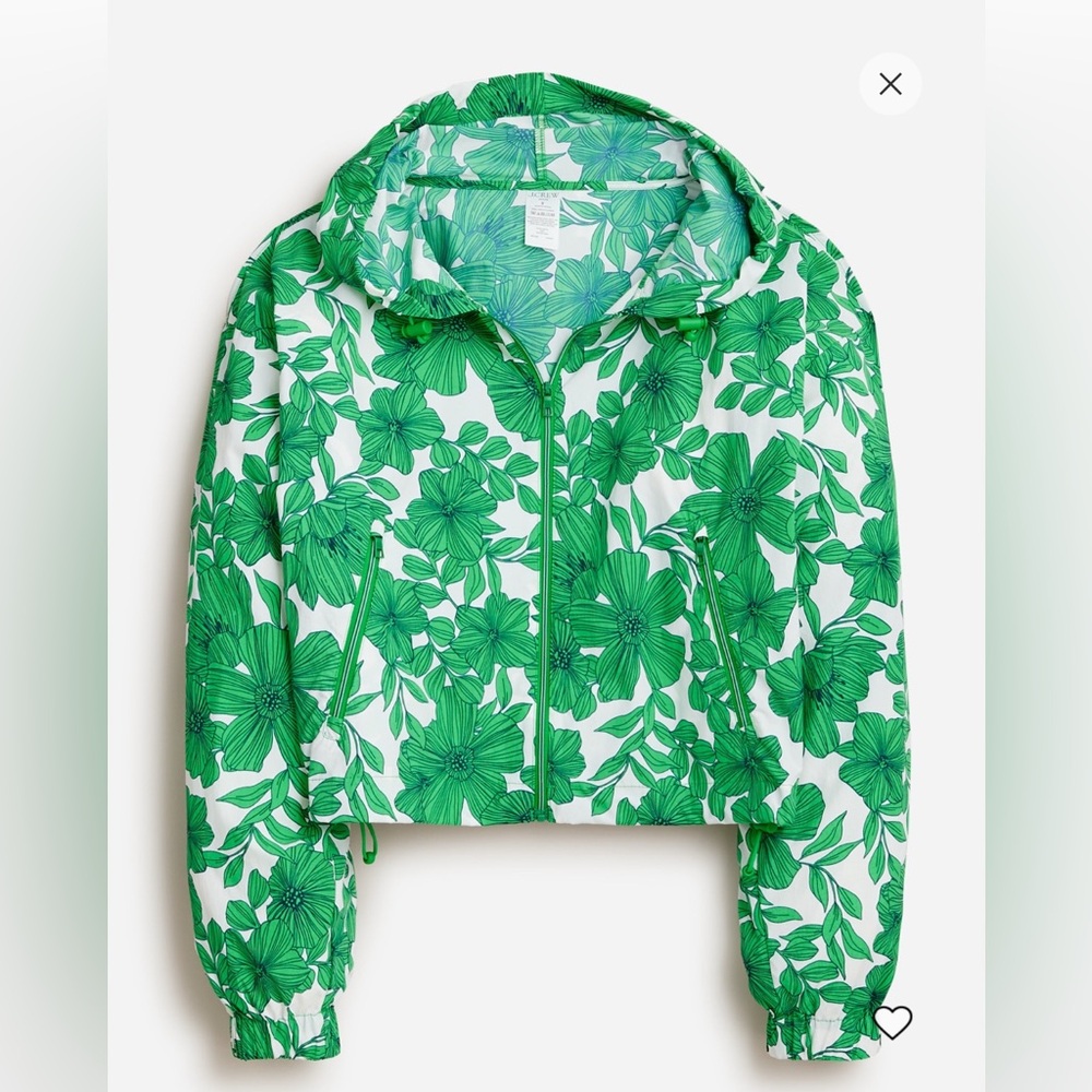 J. Crew Full Zip Anorak Jacket - Size Small